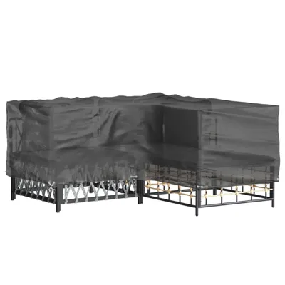 Immagine prodotto di Copertura per mobili da giardino a L 12 occhielli 185x185x70 cm