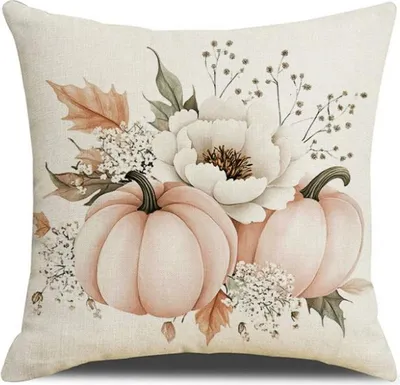 Zdjęcie produktu dla Poszewka na poduszkę AUTUMN CALL 45x45, kremowa