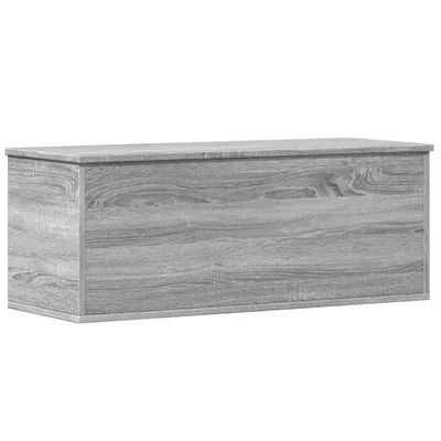 Obrázek produktu pro Úložný box šedý sonoma 90 x 35 x 35 cm kompozitní dřevo