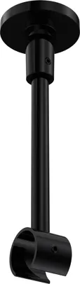 Produktbild von Interdeco Deckenträger mit Abstand 13 cm / Deckenhalterung für Gardinenstangen 20 mm Ø, 1-läufig Schwarz, Typ Sonette
