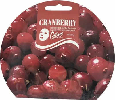 Image de Glam Of Sweden Masque à la canneberge 23ML