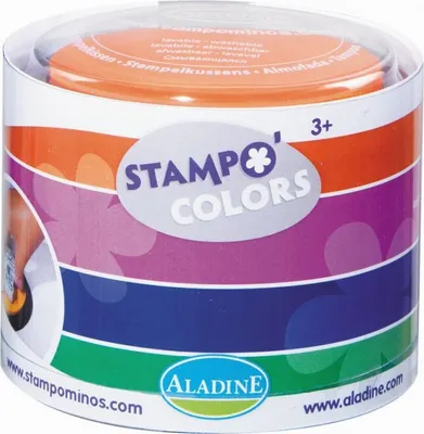 Produktbild von Aladine Stempelspielzeug Karneval - Kreatives Tinten-Set für Kinder