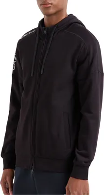 Produktbild von EA7 Logo Series Hooded Baumwolle Sweatjacke Herren