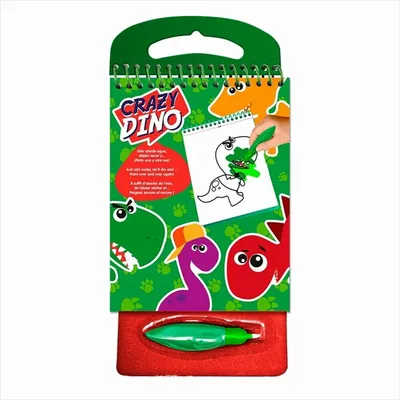 Produktbild von Wasser-Malbuch mit Wasserstift, Dinosaurier