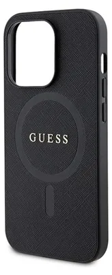 Produktbild von Guess Guhmp15Xpsahmck Iphone 15 Pro Max 6.7"" Czarny/Schwarz Hardcase Saffiano Magsafe