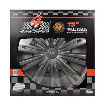 Immagine prodotto di Set di copricerchi Gorecki Giga Dark da 15" antracite