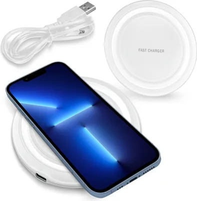 Produktbild von QI Induktive Ladestation für Apple iPhone 17 16 16e Plus Air Pro Max Ladegerät