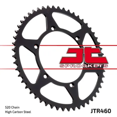 Produktbild von JTSPROCKETS Kettenrad aus Kohlenstoffstahl 48 Zähne für 520 Kette, hinten