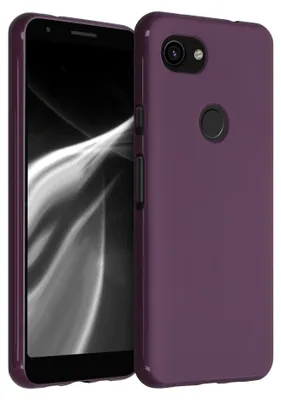 Produktbild von kwmobile Handyhülle für Google Pixel 3a Hülle - TPU Case - Kabelloses Laden - Schutzhülle Cover in Magenta Lila
