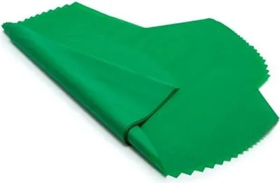 Obrázok produktu pre Tkaninový papier 50 x 70 cm tmavozelený – 100 listov