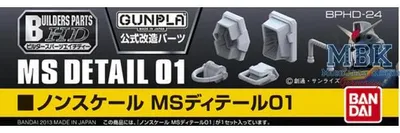 Produktbild von BANDAI BAN0182336 Builders Parts HD - MS DETAIL 01 (BPHD-24)