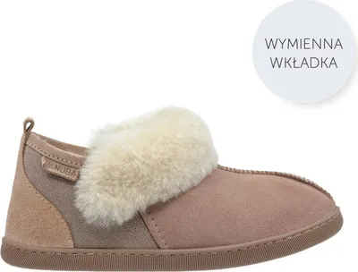 Produktbild von Vanuba Karayaka Lammfell Hausschuhe Damen Schuhe - Badelatschen Damen Hausschuhe - Leder Wolle Pantoffeln Damen - Bequeme Schuhe Damen Lammfell-Hausschuhe - 40 EU Leder Harz Beige Weiß