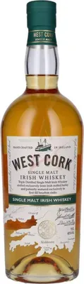 Immagine prodotto di Whisky irlandese single malt West Cork 40 %  0,70 lt.