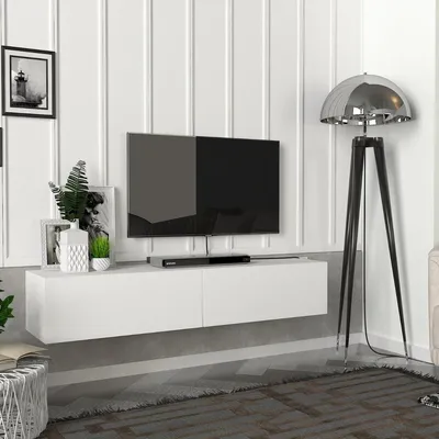 Obrázok produktu pre ARTIS závesný TV stolík biela