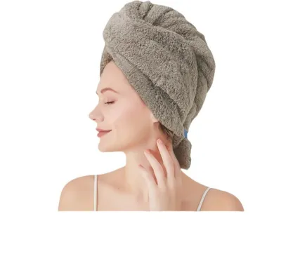 Obrázok produktu pre INF Super Absorbent  Hair Drying Cap kávu