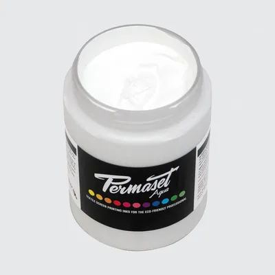 Siebdruckfarbe 300 ml weiß – für Stoff, Starter-Kit