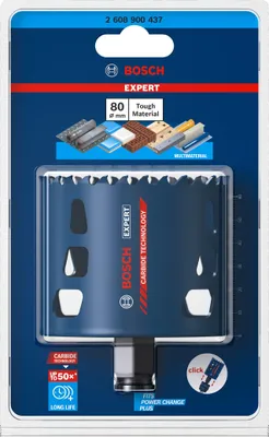 Immagine prodotto di EXPERT Sega a tazza per materiali duri, 80 x 60 mm