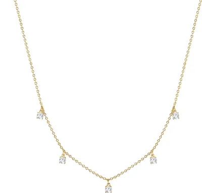 Produktbild von Glanzstücke München Halskette Sterling Silber Zirkonia 50080531