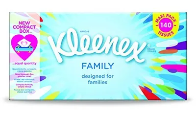 Image de Kleenex Family Mouchoir en papier, paquet de 1