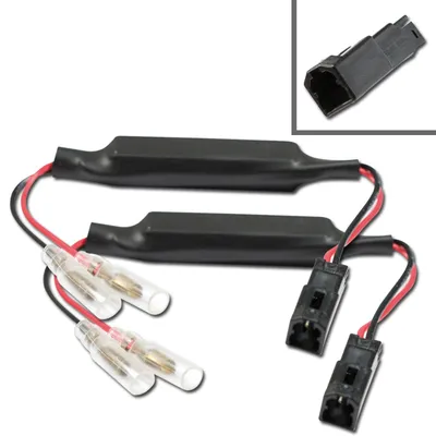 Image de Câble adaptateur clignotant adapté à DUCATI +résistance