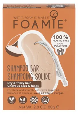 Immagine prodotto di Shampoo solido per capelli secchi e ricci Kiss Me Argan (Shampoo Bar) 80 g