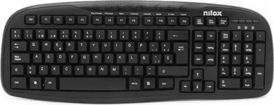 Produktbild von Tastatur Nilox MTKEYBOARD Schwarz
