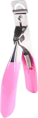 Produktbild von Nagelknipser für Acryl- oder Gelnägel - professioneller Nageltrimmer - professionelles Maniküre-Werkzeug - rosa