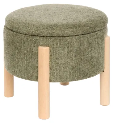 Produktbild von Pouf mit Stauraum ELKI, Ø 45,5 x 37 cm