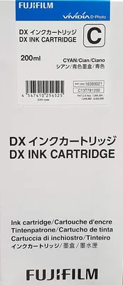 Productafbeelding van Fujifilm DX inktcartridge, 200 ml, cyaan