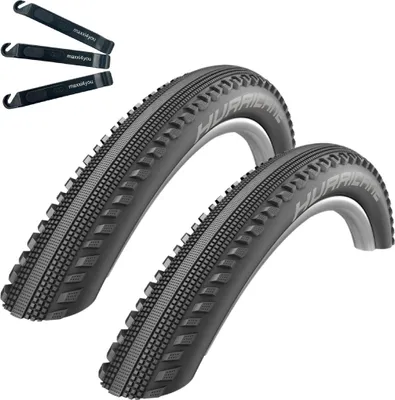 Immagine prodotto di 2 pneumatici Schwalbe Hurricane Performance E-50 57-622 (29 x 2,25") incl. leve per pneumatici maxxi4you