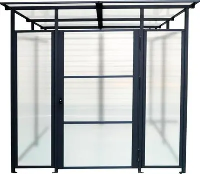 Produktbild von Türelement Floraworld Unterstand Bus 173,2 x 205 cm anthrazit
