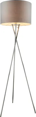 Produktbild von Globo Lighting Stehleuchte Metall verchromt, 1x E27