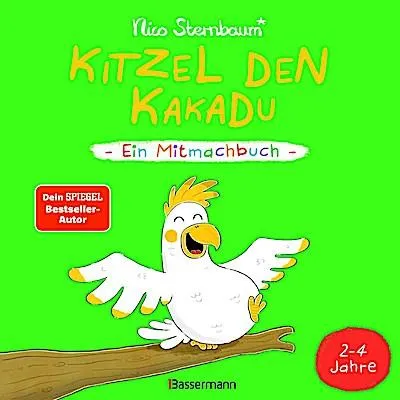 Immagine prodotto di Kitzel den Kakadu - Ein Mitmachbuch zum Schütteln, Schaukeln, Pusten, Klopfen und sehen, was dann passiert. Von 2 bis 4 Jahren. Vom Bestsellerautoren (Schüttel den Apfelbaum)
