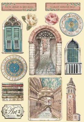 Produktbild von Lasercut-Motive "Venice City of Art", DIN A5