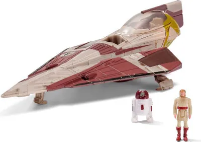 Produktbild von Star Wars Jedi-starfighter Delta 7b-figur 13 Cm Durchsichtig  Durchsichtig One Size