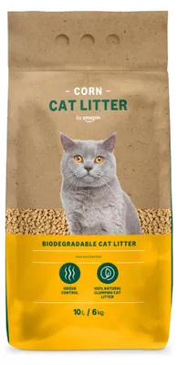 Productafbeelding van Amazon Klumpende kattenbakvulling van mais, 10 liter