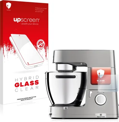 Produktbild von upscreen Schutzglas für Kenwood KCL 95 cooking chef XL. Schutzfolie Panzer Folie Glas Display Schutz klar