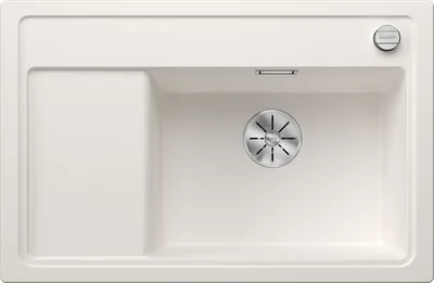 Produktbild von BLANCO ZENAR XL 6 S Compact, Schrankwaschbecken, Silgranit, Weiß, Links, 60 cm, Deutschland