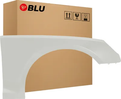 Produktbild von BLU Kotflügel Passend für Audi A4 B9 S4 LX7W Rechts Silber EisSilber | 2015-2019 | Vorderseite Vorne | Lackiert | Einbaufertig