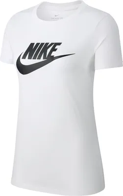 Produktbild von Nike W Nsw Tee Essntl Icon Futur White/Black Xxl