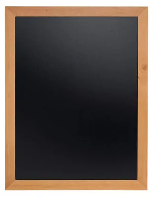 Produktbild von Solidchoice – Wandtafel, 70x90 cm, mit Rahmen aus Teakholz