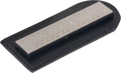 Produktbild von Müller Diamant Schleifstein 100 x 20 mm fein/grob, im Lederetui