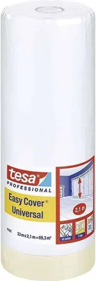 Image de tesa 04368-00000-03 Film de couverture Easy Cover® (L x l) 33.00 m x 2100.00 mm 33 m (04368-00000-03)