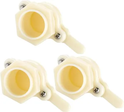Produktbild von ZffXH 3/5/10 Stück Bienenhaltung Honigbehälterventil, Honigbehälterauslauf, Honigbienenventil für 5-Gallonen-Behälter