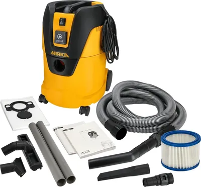 Produktbild von Mirka Industriestaubsauger 25 L + Absaugschlauch, Adapter, Düsenset