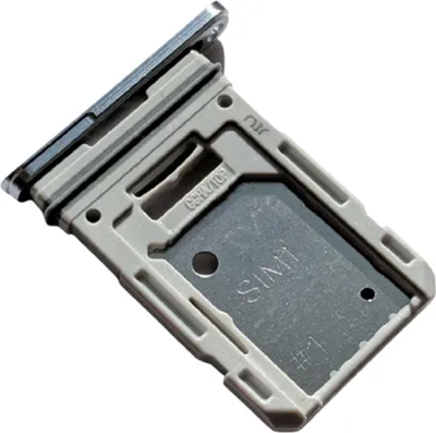 Produktbild von Simkartenhalter und micro-SD Card Fach Hybrid für Samsung Galaxy S20 FE (5G), Original Ersatzteil, Weiss