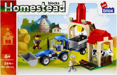 Produktbild von Bauernhofblöcke 344 Stück Alleblox