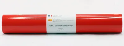 Produktbild von Kreativplotter Vinylfolie glänzend ROT 30,5x300 cm