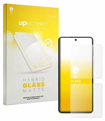 Produktbild von upscreen Entspiegelungs Schutzglas für Samsung Galaxy Z Flip 8 Schutzfolie Panzer Folie Glas Display Schutz matt