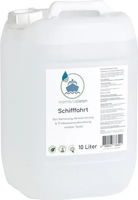 Produktbild von membraclean Trinkwasseraufbereitung Schifffahrt (Boote & Yachten) - 10 Liter